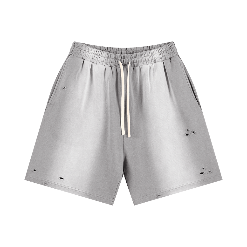 Sun Fade Distressed Shorts