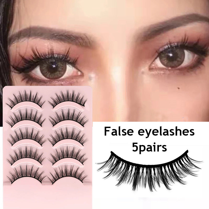 New Manga Soft Natural False Eyelashes for Cosplay