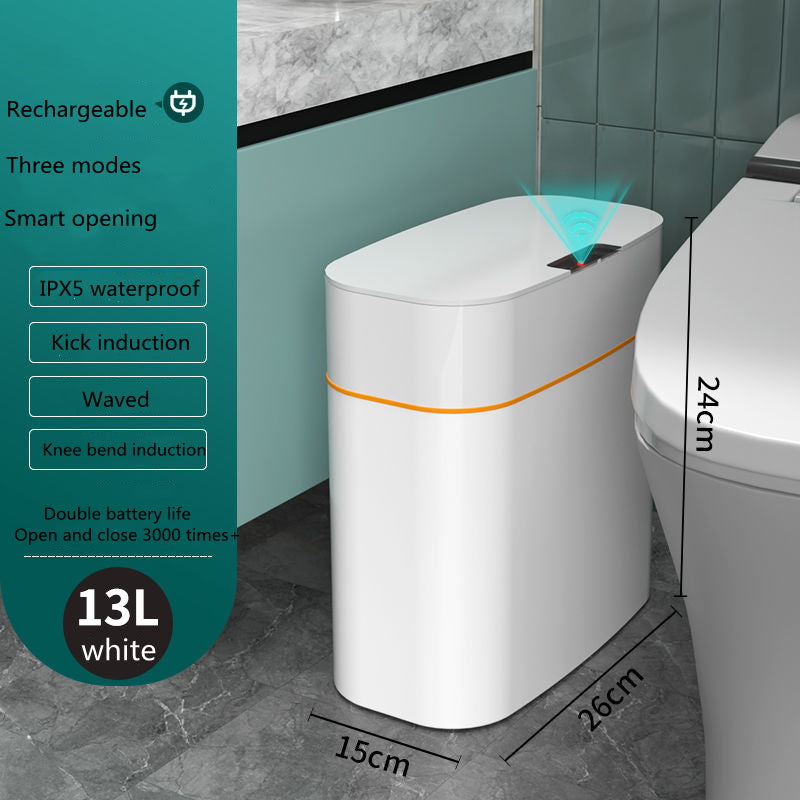 Smart Trash Can With Lid..