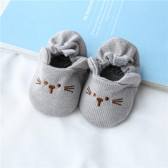 Knitted Wool Baby Shoes for Boys and Girls (Toddler)