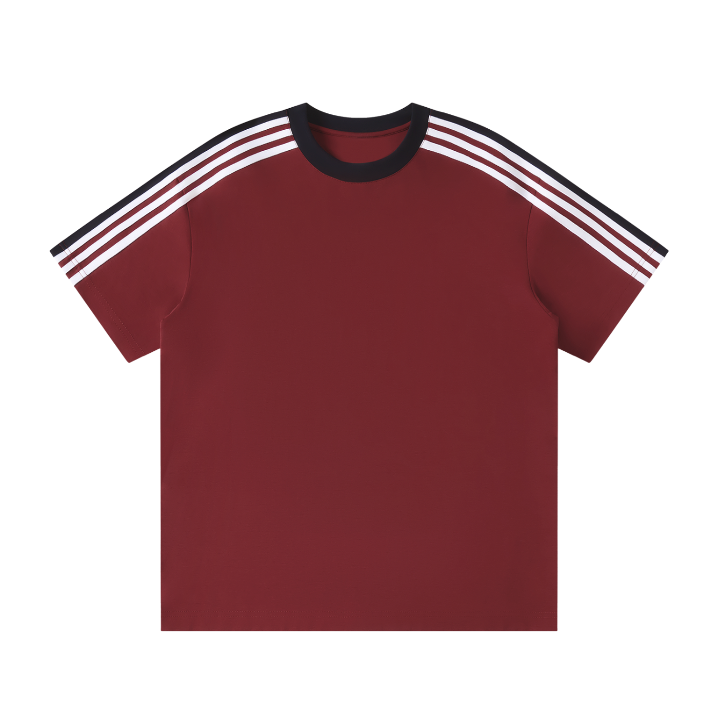 Unisex Colorblock Striped T-Shirt