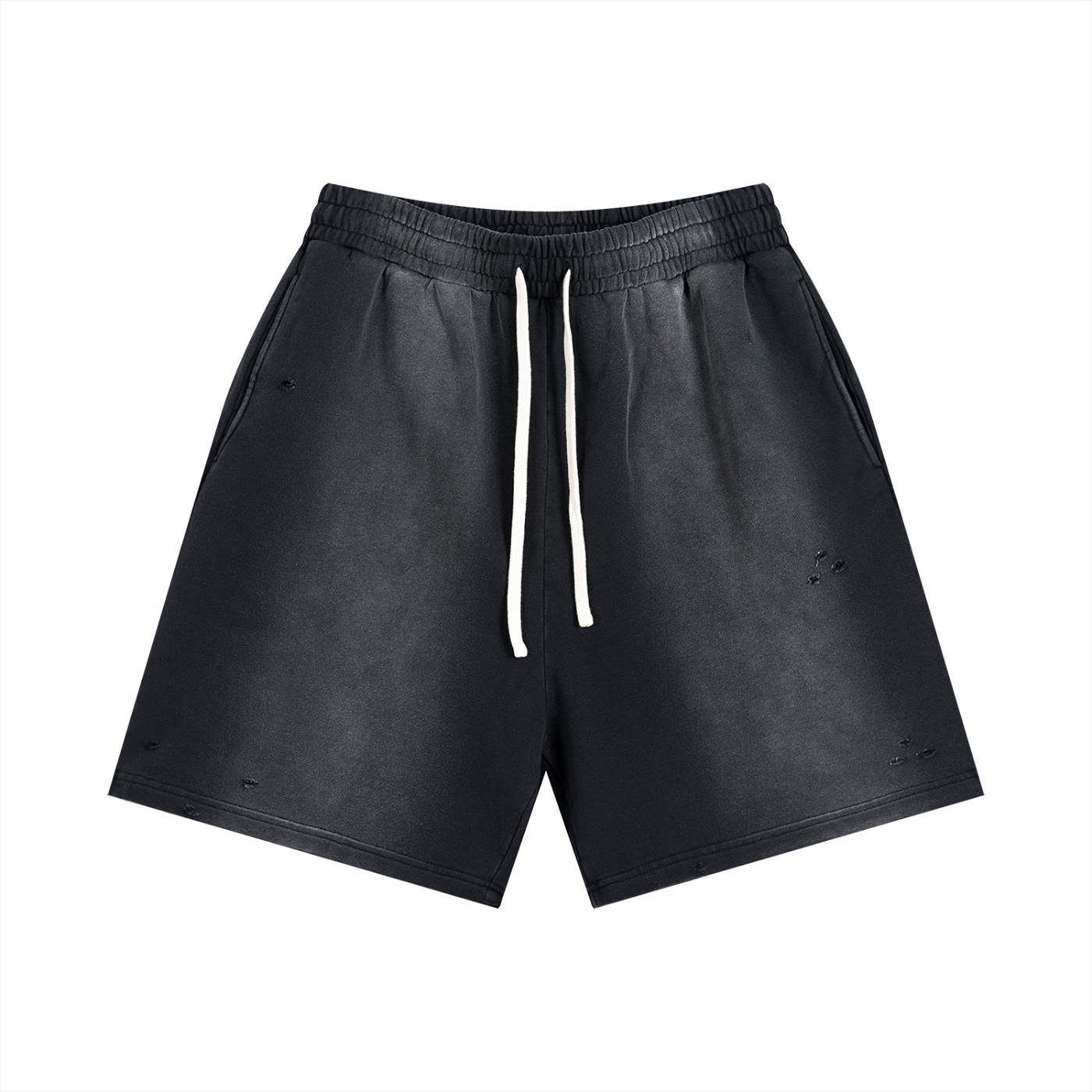 Sun Fade Distressed Shorts
