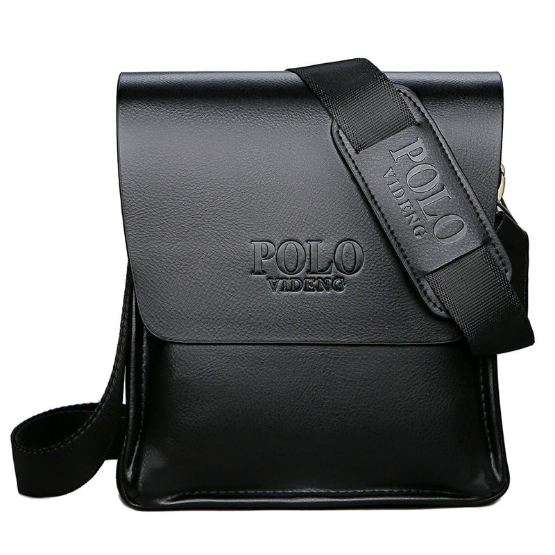 Casual Business Shoulder Bag for Men - Polo Style