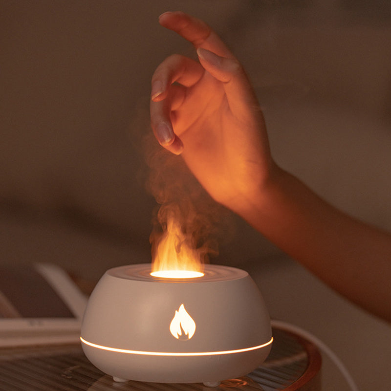 Flame Humidifier Aromatherapy Diffuser..