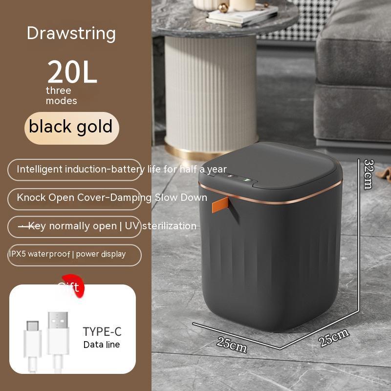 Smart Trash Can With Lid..