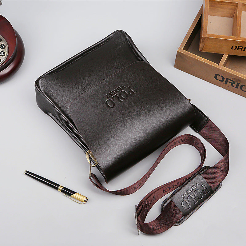 Casual Business Shoulder Bag for Men - Polo Style