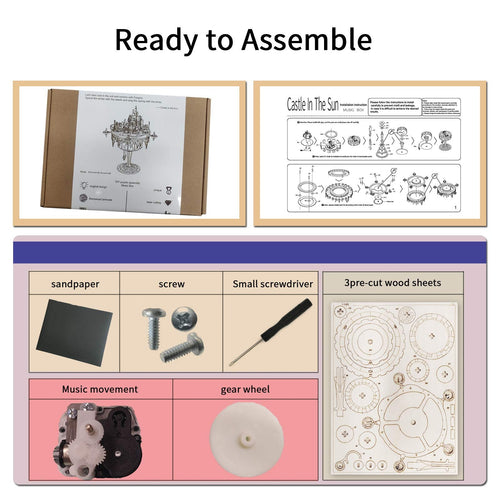 -MUSIC PARK 3D Wooden Puzzles..