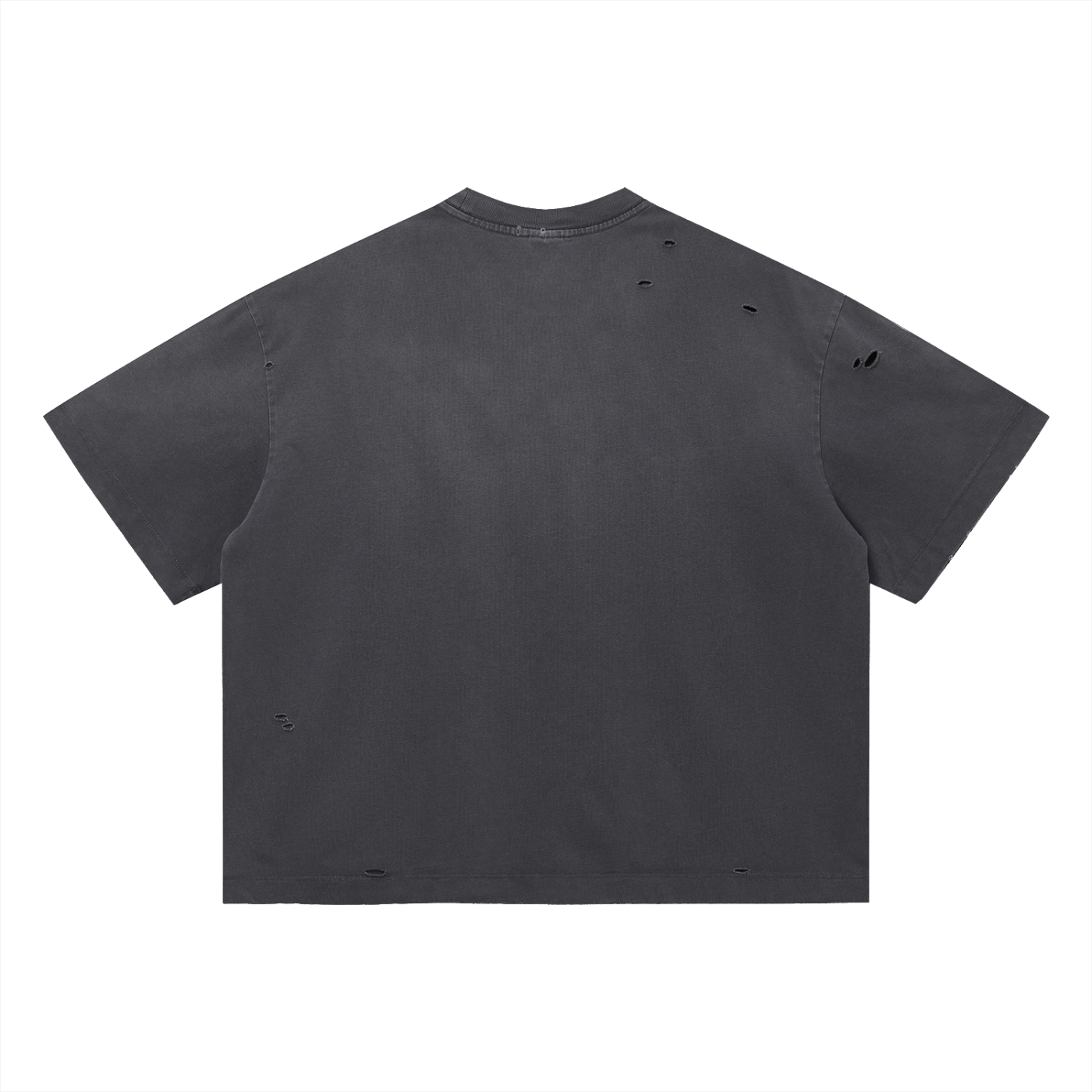 Vintage Washed Distressed Boxy Oversized T-Shirt