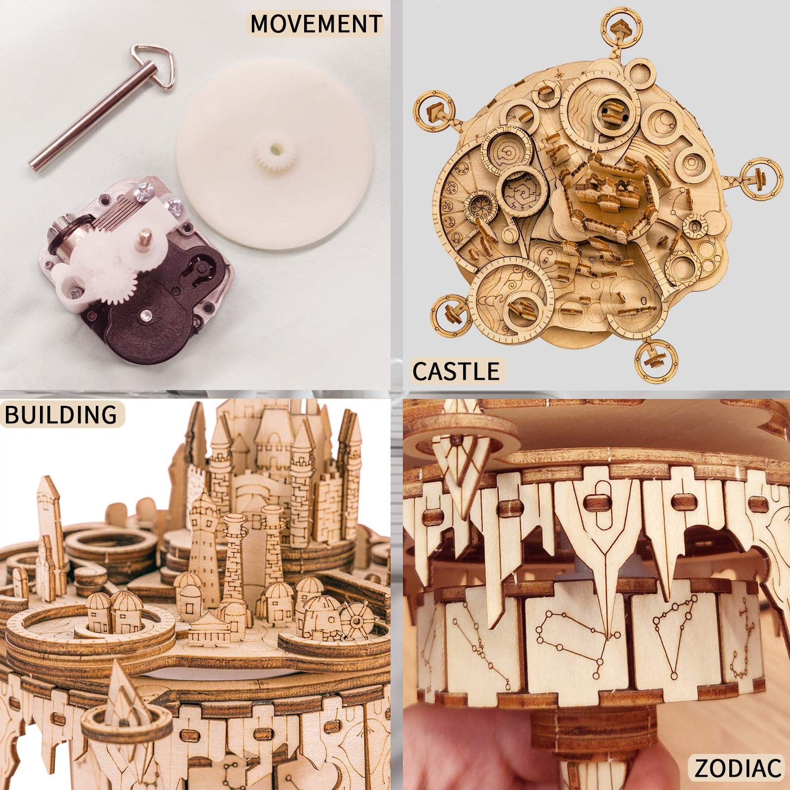 -MUSIC PARK 3D Wooden Puzzles..