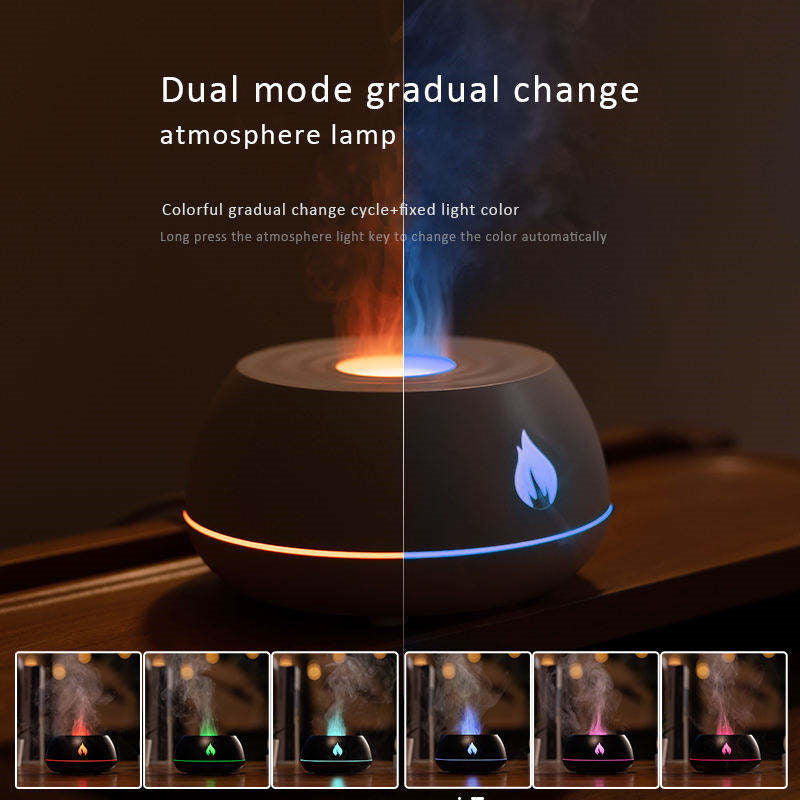 Flame Humidifier Aromatherapy Diffuser..