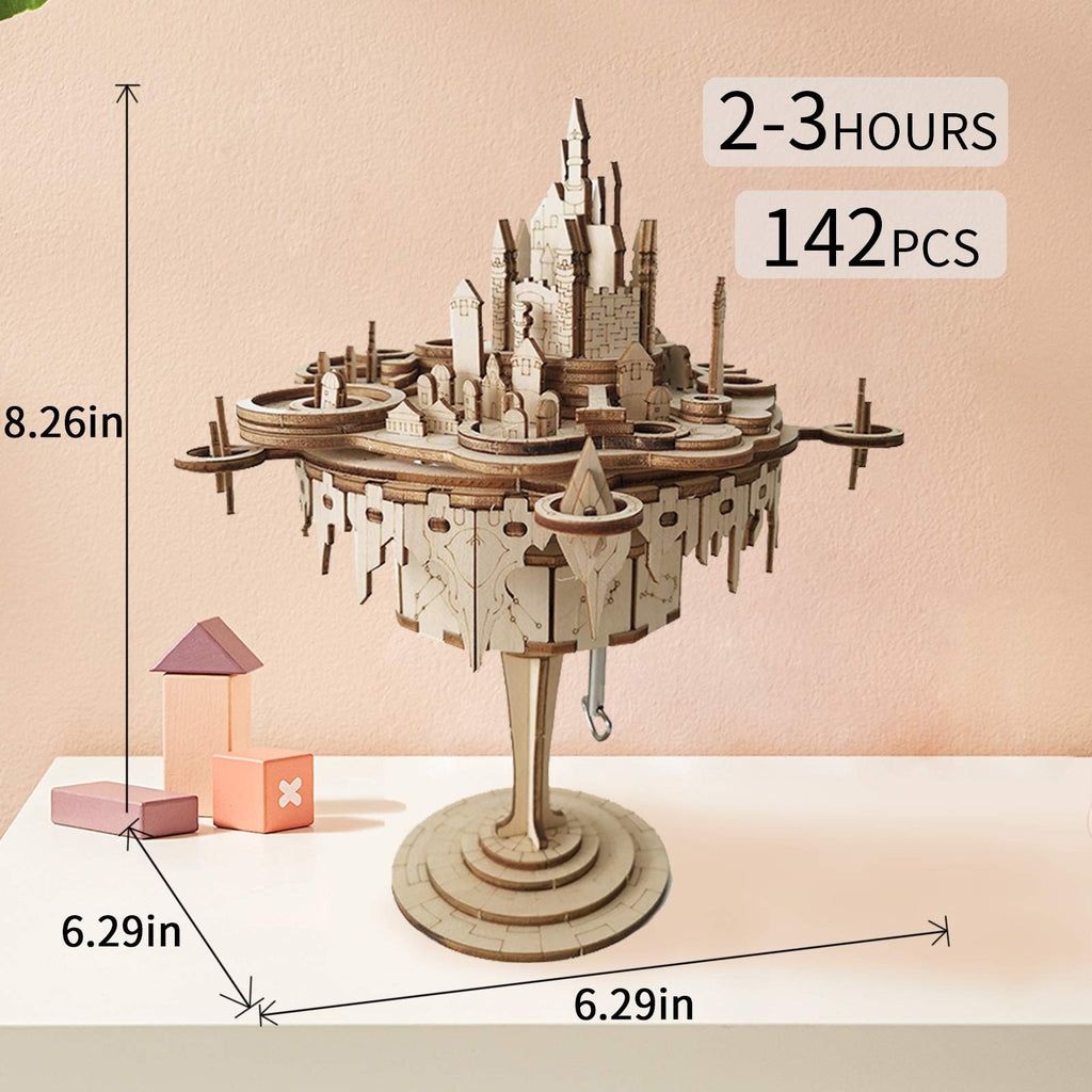 -MUSIC PARK 3D Wooden Puzzles..