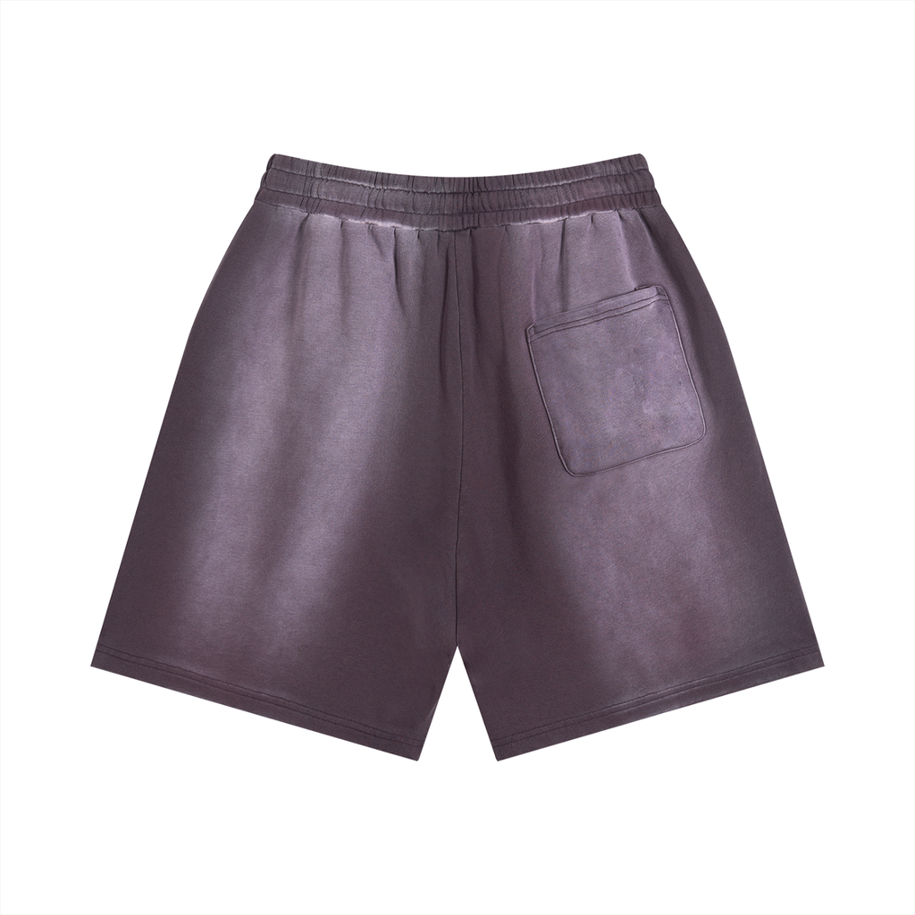 Sun Fade Distressed Shorts