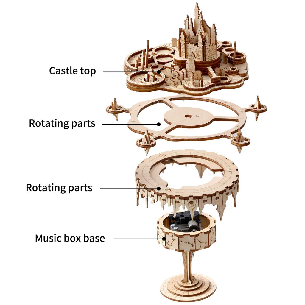 -MUSIC PARK 3D Wooden Puzzles..