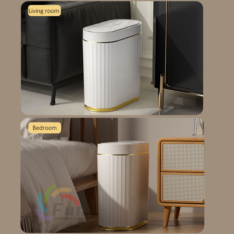 Smart Trash Can With Lid..