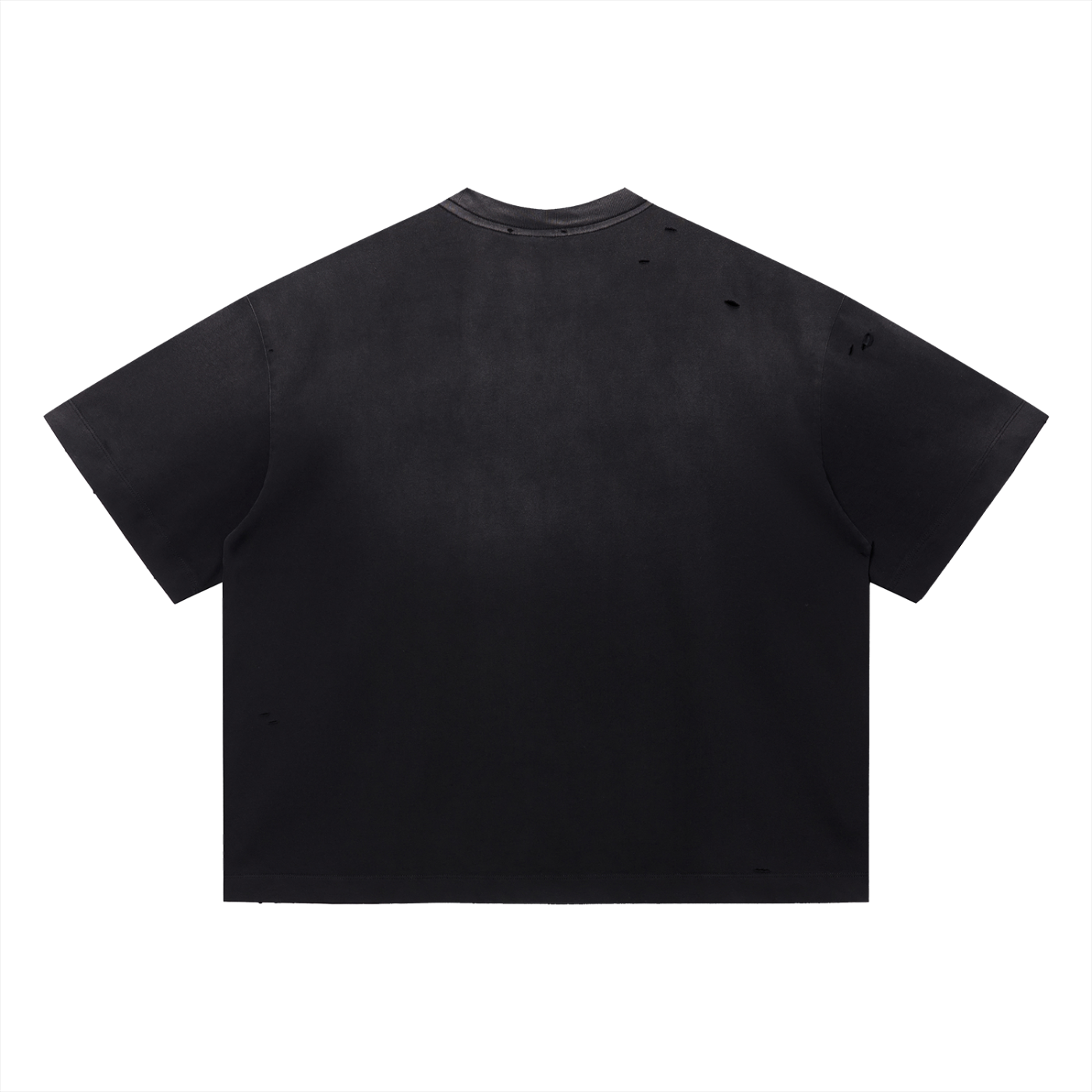 Vintage Washed Distressed Boxy Oversized T-Shirt