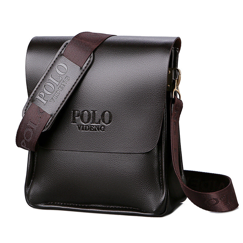 Casual Business Shoulder Bag for Men - Polo Style