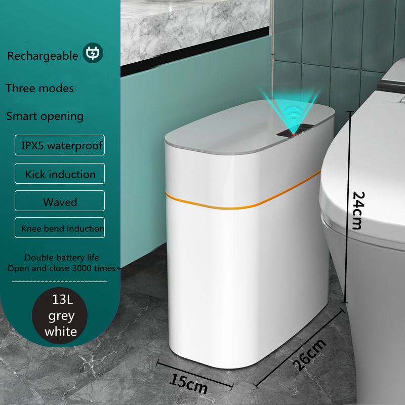 Smart Trash Can With Lid..