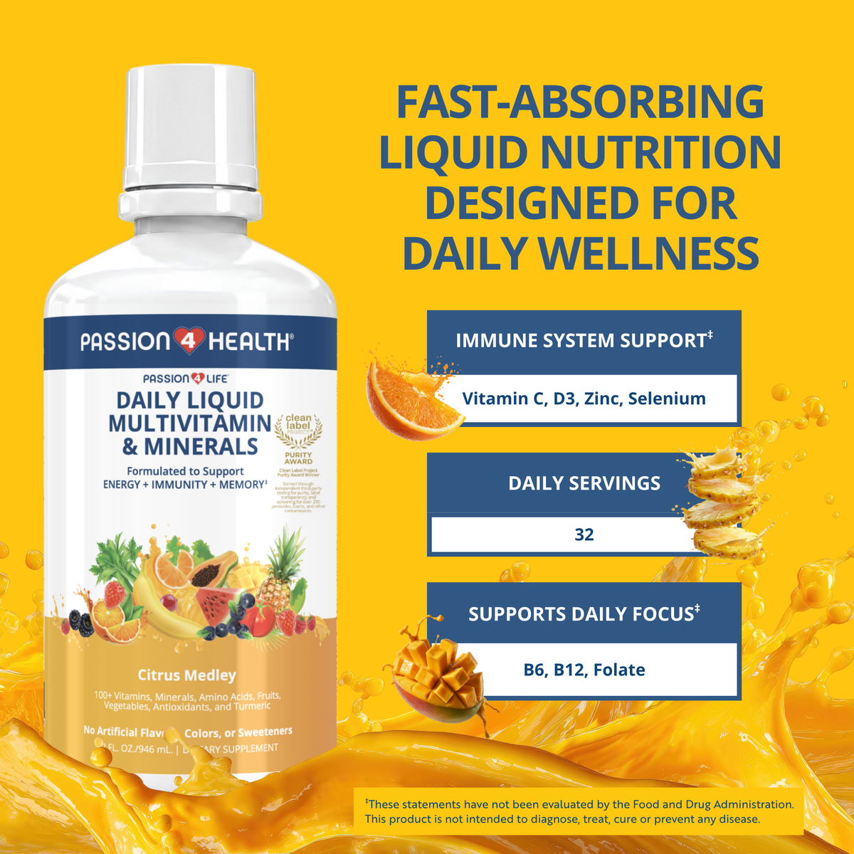 Daily Liquid Multivitamin + Minerals