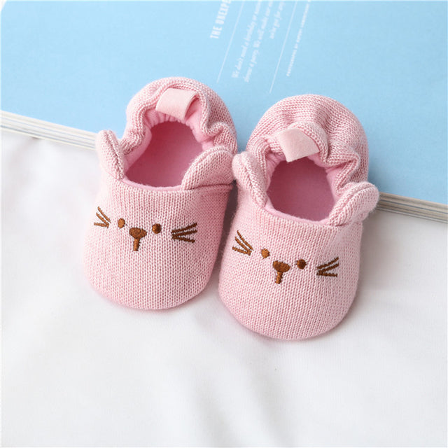 Knitted Wool Baby Shoes for Boys and Girls (Toddler)