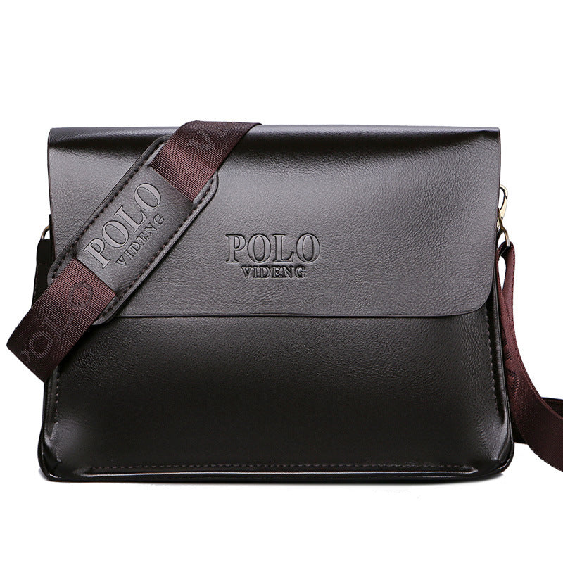 Casual Business Shoulder Bag for Men - Polo Style