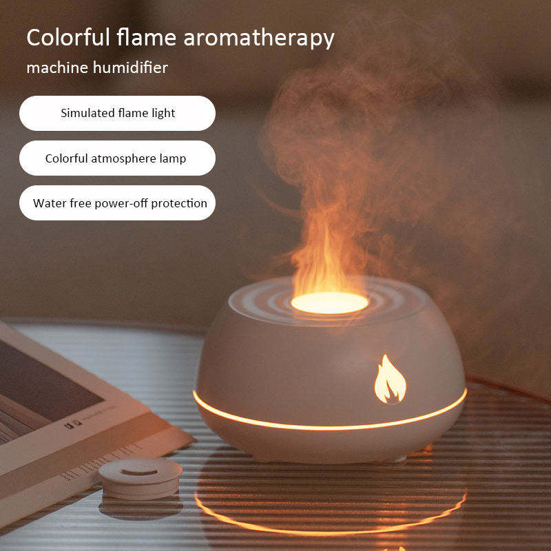 Flame Humidifier Aromatherapy Diffuser..