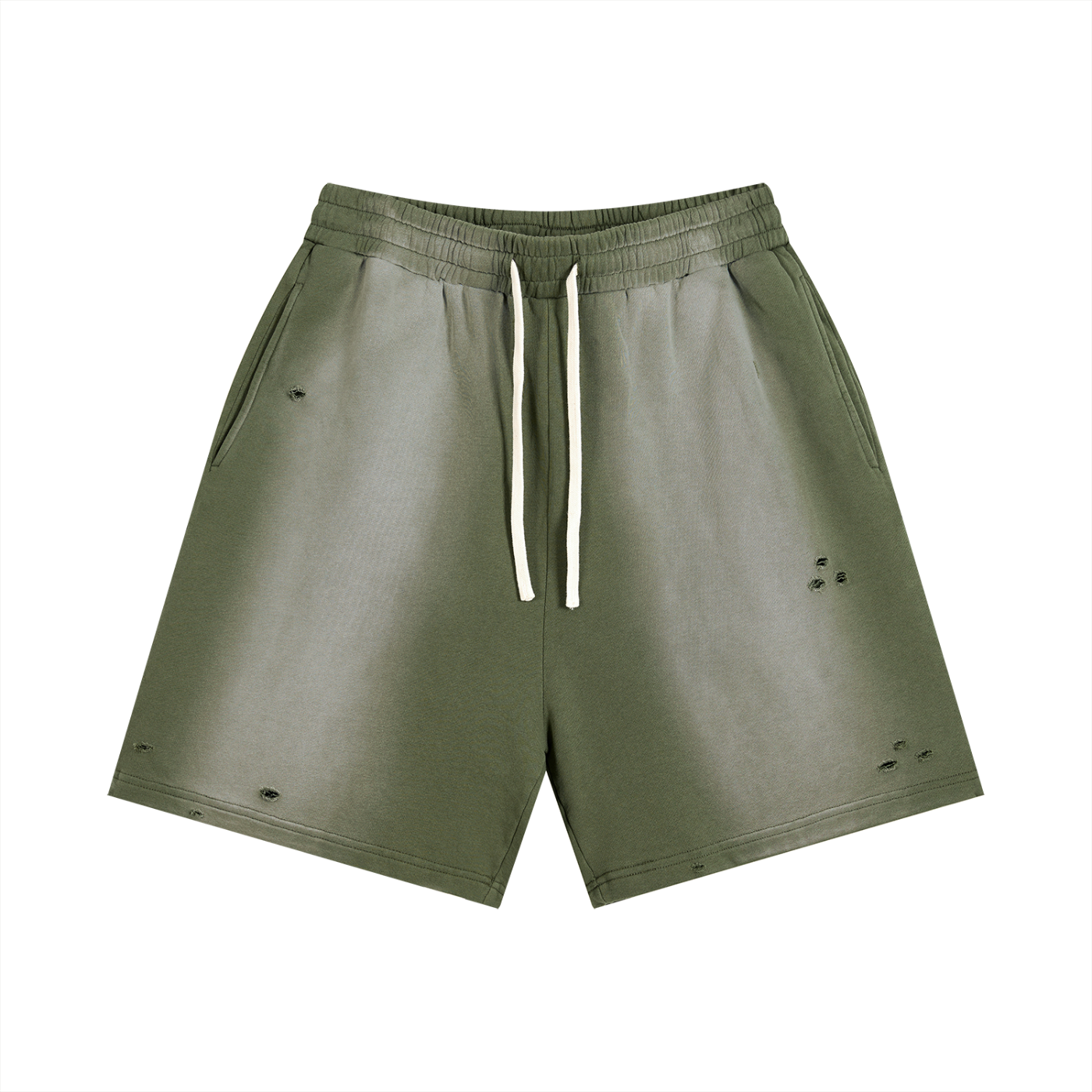 Sun Fade Distressed Shorts