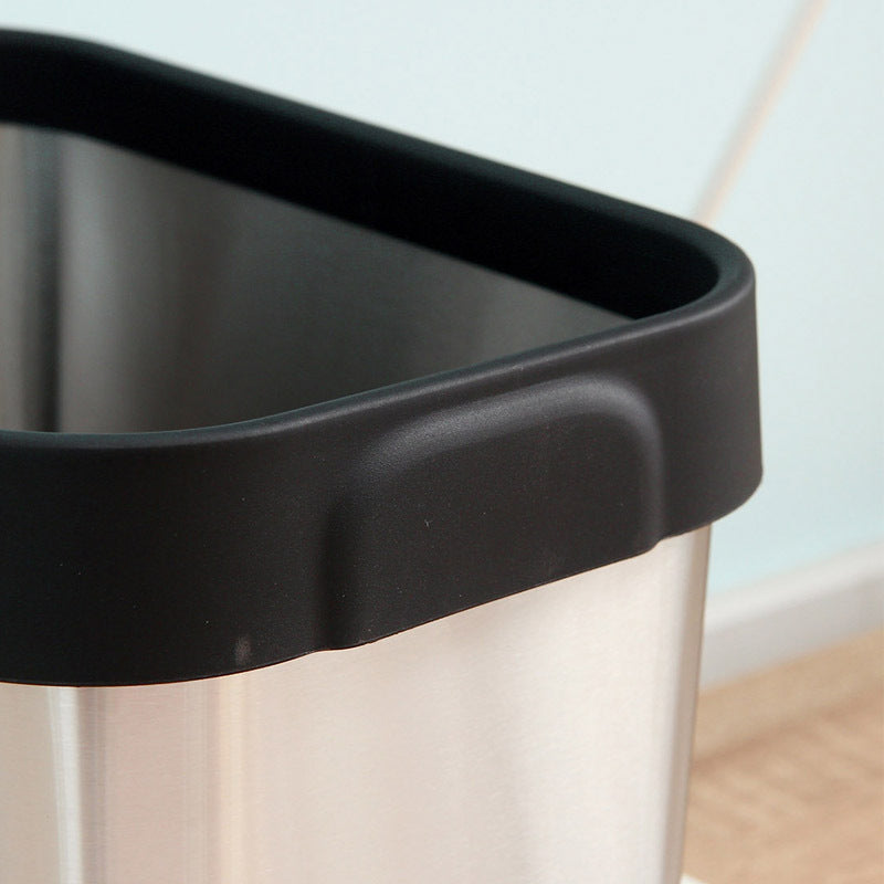 Stainless Steel Home Paper Bin