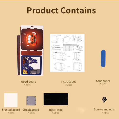 -MUSIC PARK 3D Wooden Puzzles