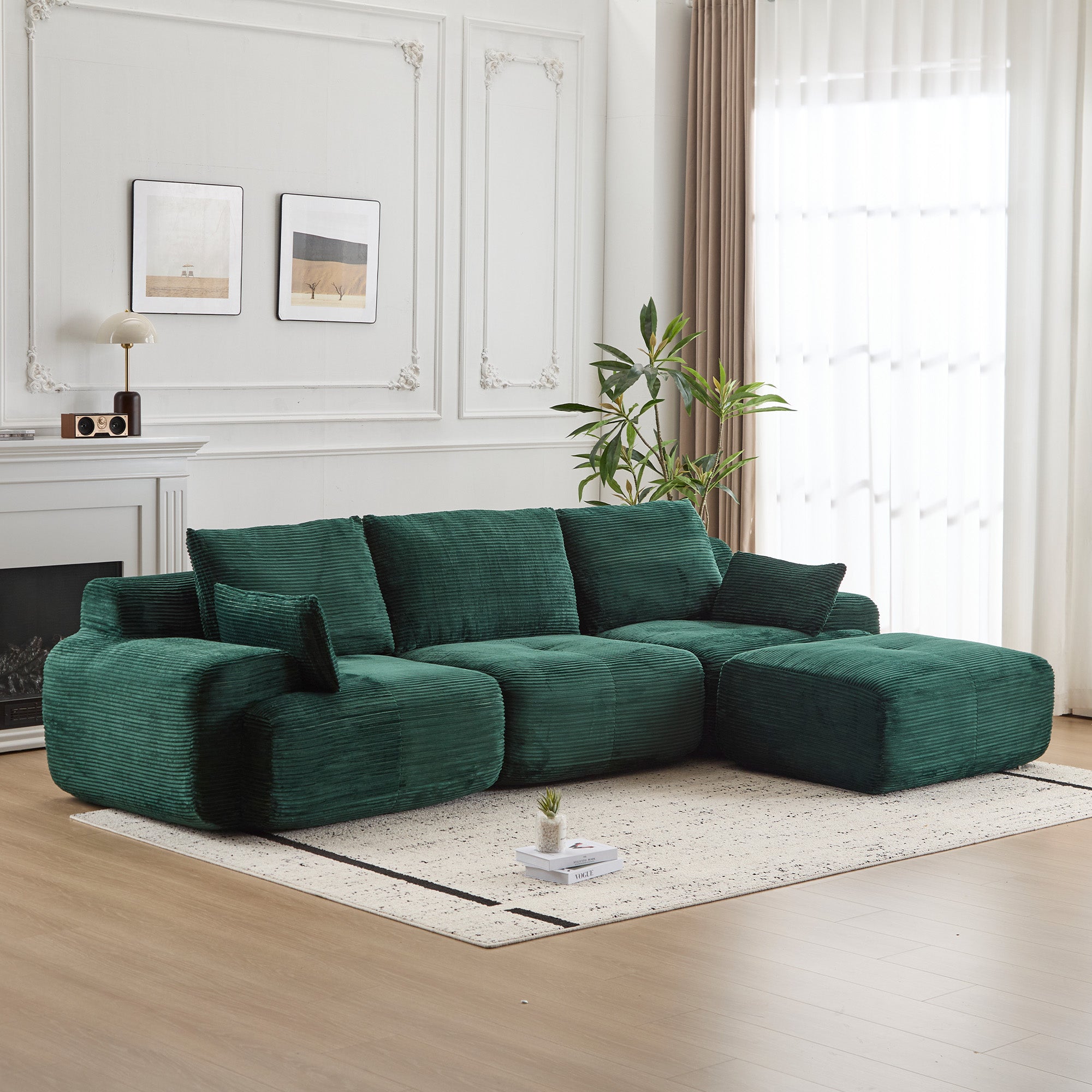 Modern Memory Foam Compressed Sofa..