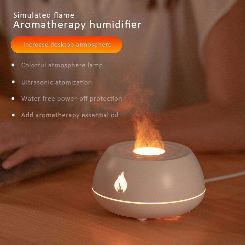 Flame Humidifier Aromatherapy Diffuser..