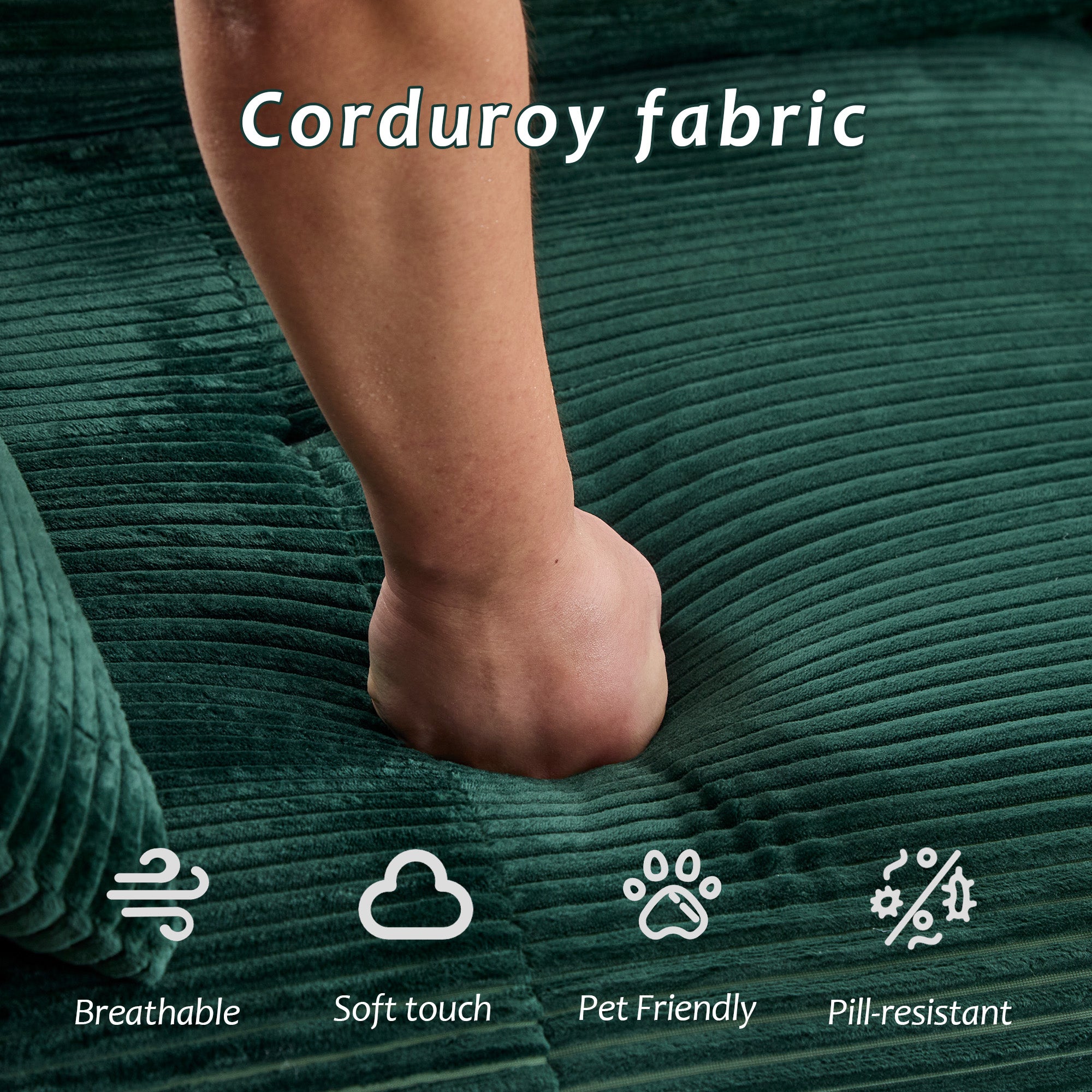 Modern Memory Foam Compressed Sofa..