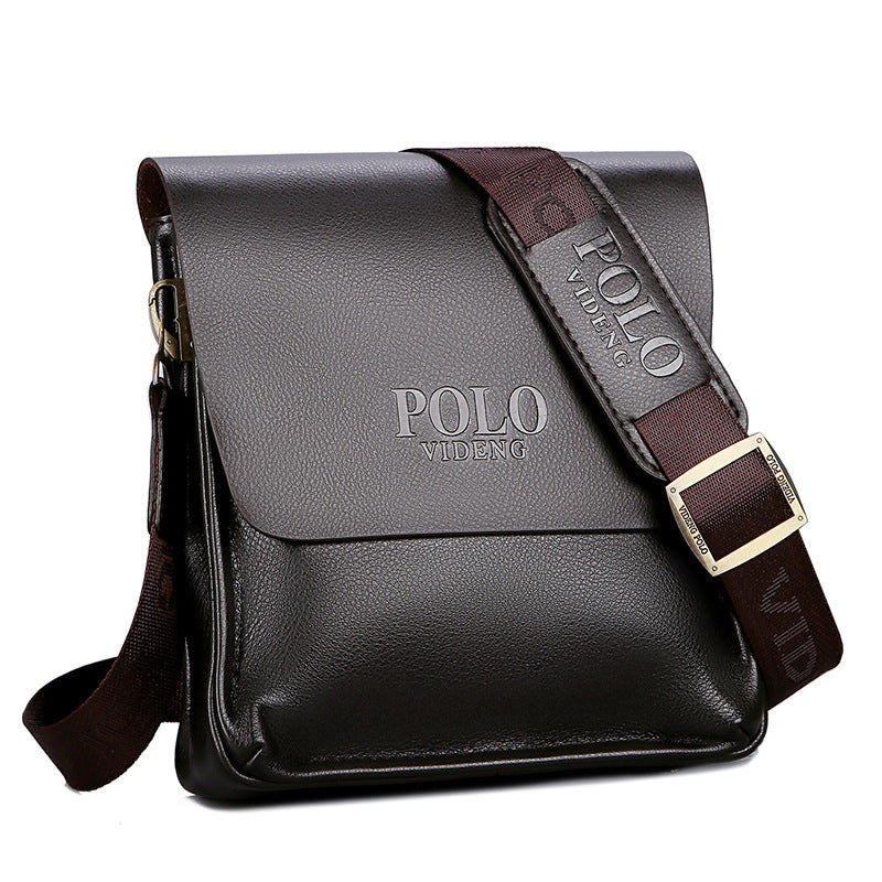 Casual Business Shoulder Bag for Men - Polo Style