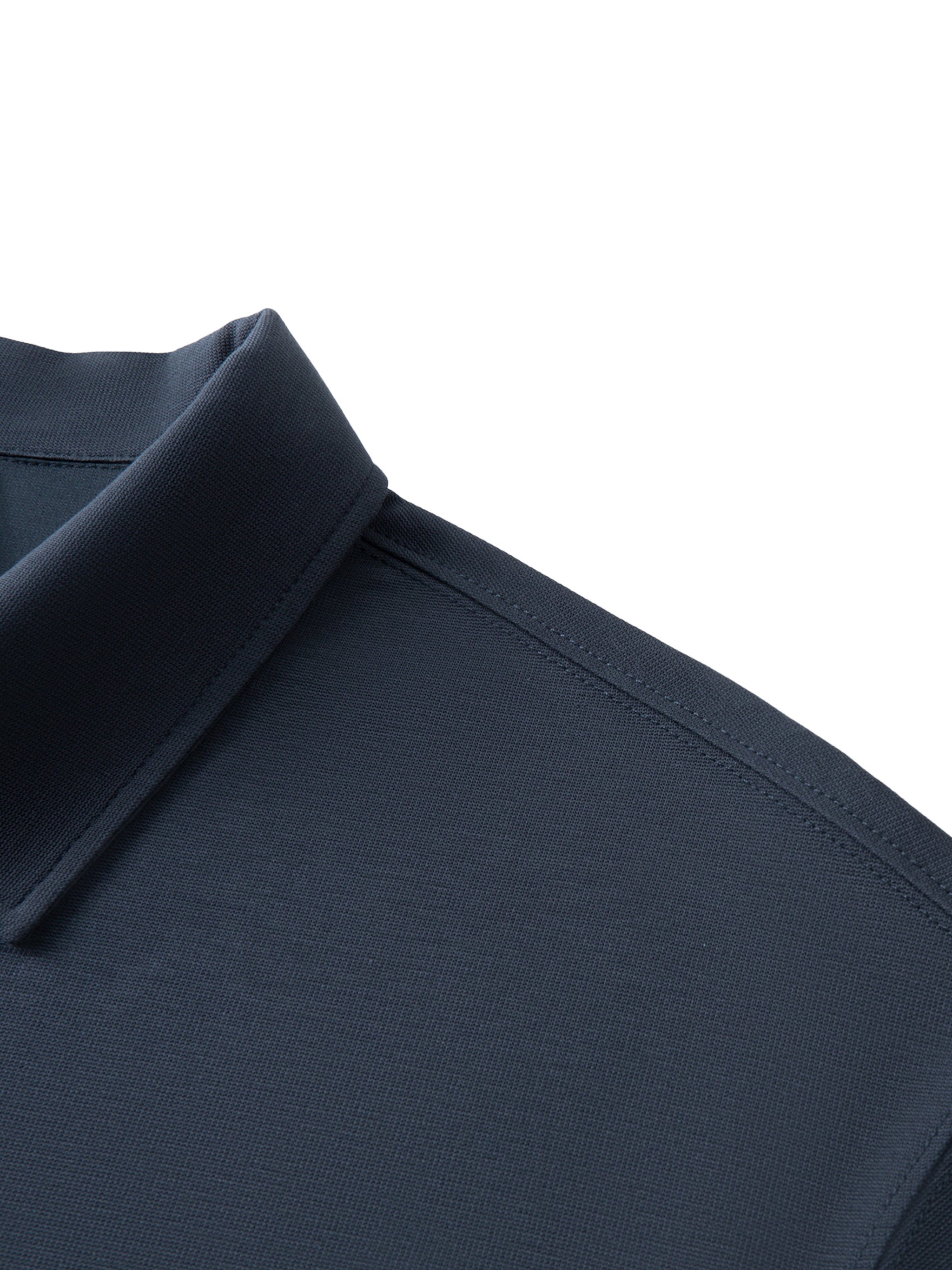 Drop Shoulder Short-Sleeve Polo