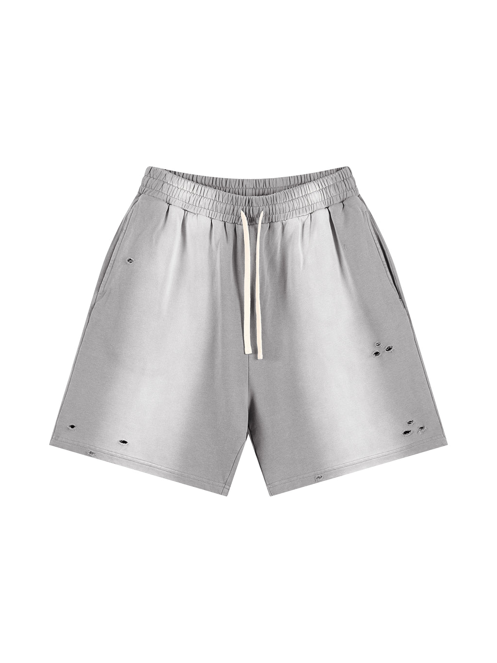 Sun Fade Distressed Shorts